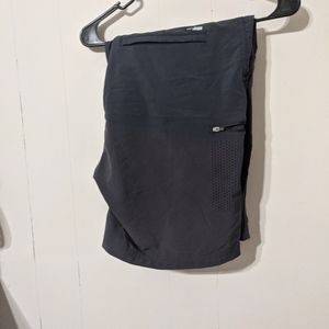 Dark grey men's board shorts